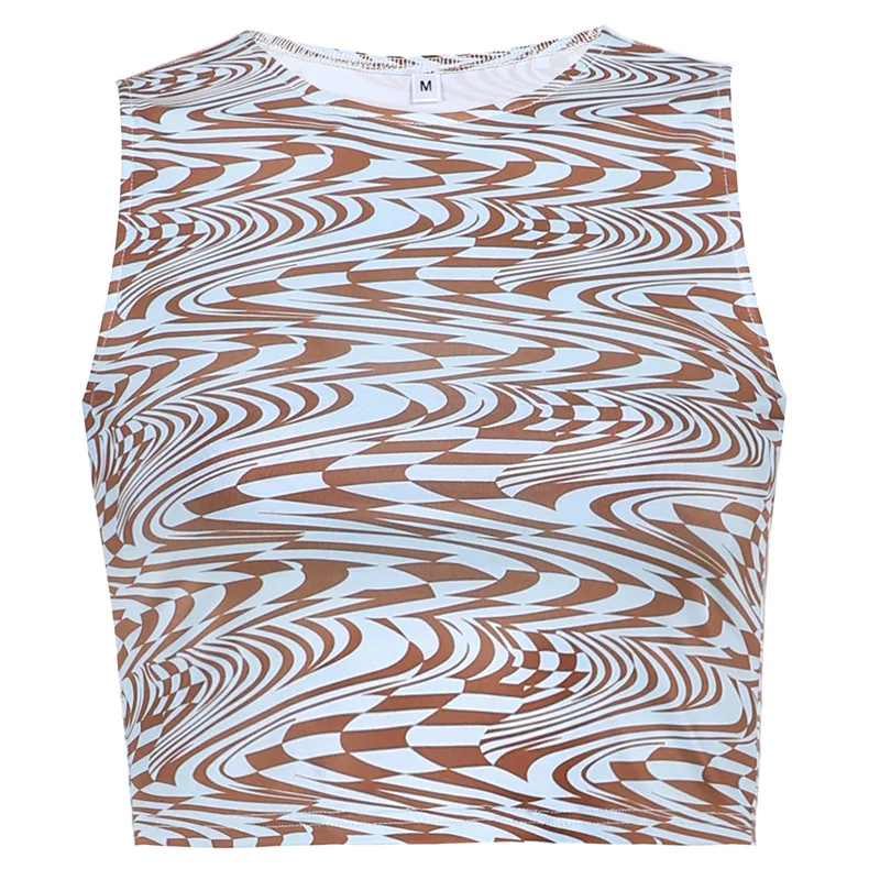 21 Style Sexy Vintage Strappy Y2K Halter Crop Top Women Summer 90s Backless Cami Tops Tees Ladies Fashion Fitness Camisole Party - Image 4