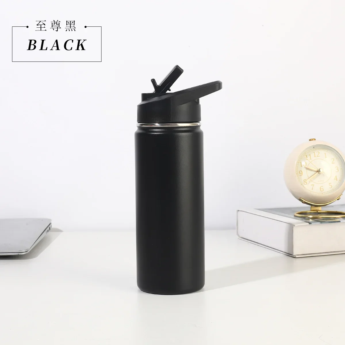 22oz Double Layered 304 Stainless Steel Vacuum Insulated Thermos Sports Water Cup Portable Outdoor Cycling Kettle - Image 12