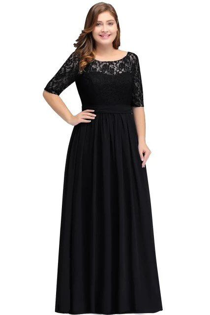 24Hours Ship New Arrivals Long  Evening Dresses Chiffon Mother of the Bride Dresses with Formal Party Dress Robe De Soiree - Image 5
