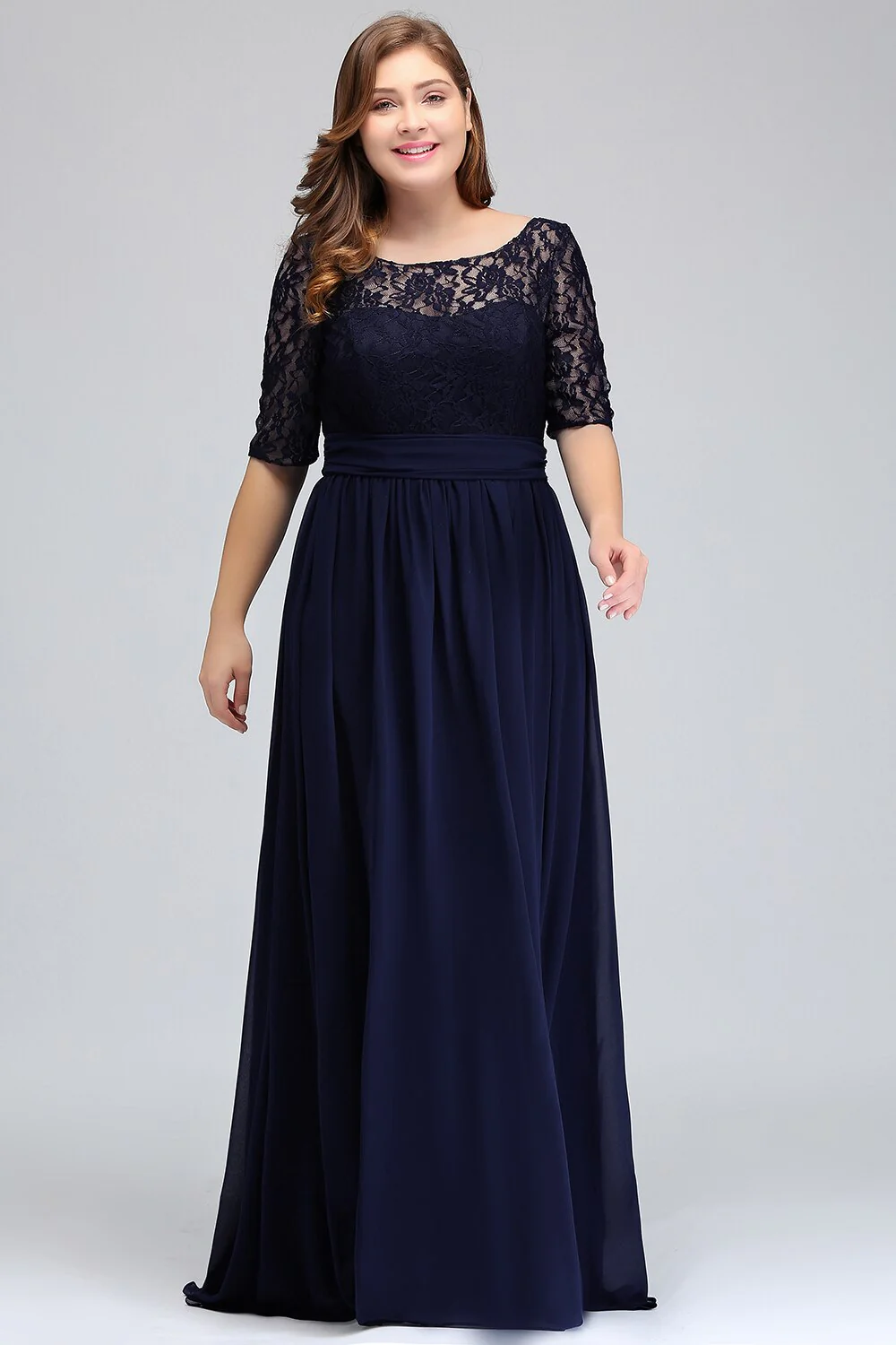 24Hours Ship New Arrivals Long  Evening Dresses Chiffon Mother of the Bride Dresses with Formal Party Dress Robe De Soiree - Image 8