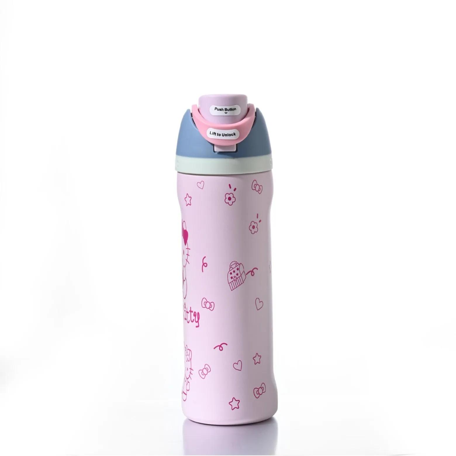 24oz Stainless Steel Insulated Cup with Straw Vacuum Thermos Mug for Coffee Iced Drinks Hot/Cold Double Wall Tumbler - Image 11