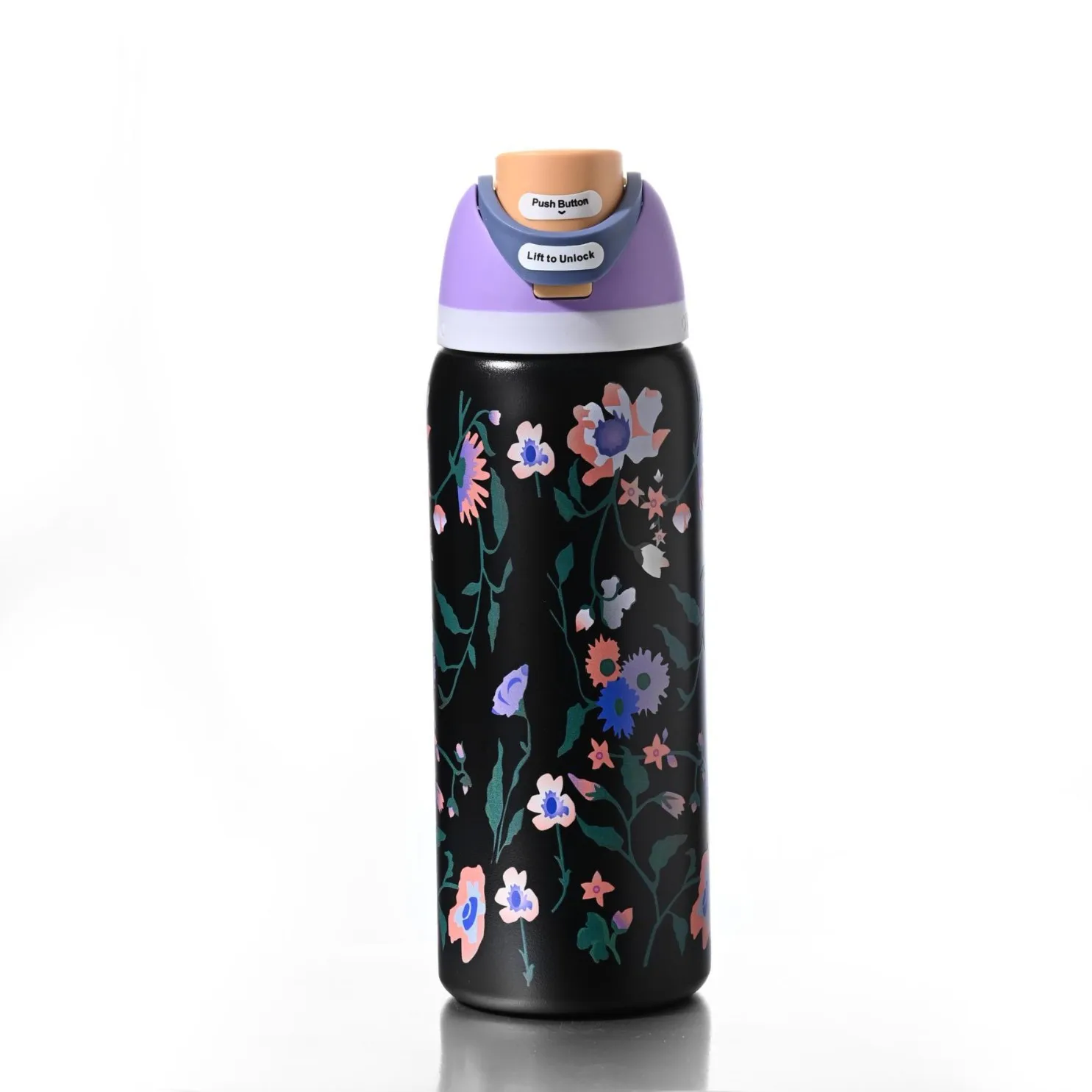 24oz Stainless Steel Insulated Cup with Straw Vacuum Thermos Mug for Coffee Iced Drinks Hot/Cold Double Wall Tumbler - Image 22