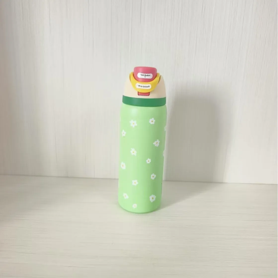 24oz Stainless Steel Insulated Cup with Straw Vacuum Thermos Mug for Coffee Iced Drinks Hot/Cold Double Wall Tumbler - Image 6