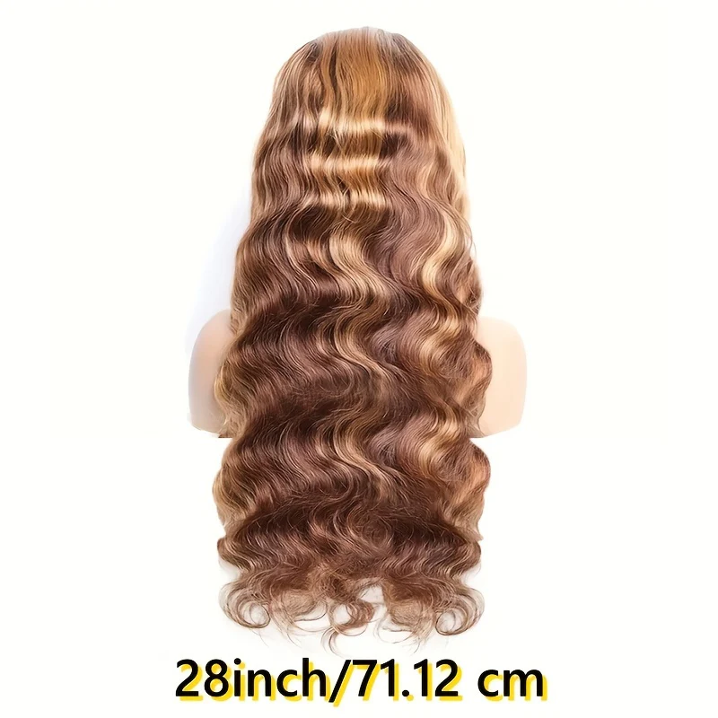 250% Density Ultra-Lush Honey Blonde Body Wave Wig - 13x6x1 T-Part Remy Human Hair with Pre-Plucked Natural Hairline & Baby Hair - Image 13
