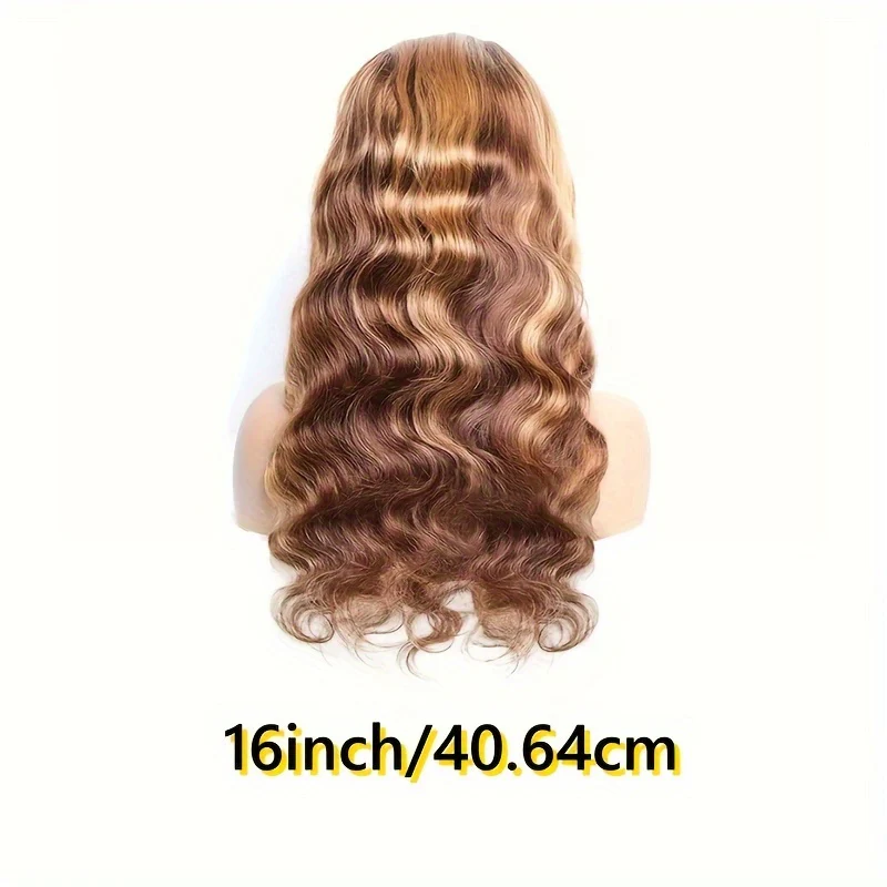 250% Density Ultra-Lush Honey Blonde Body Wave Wig - 13x6x1 T-Part Remy Human Hair with Pre-Plucked Natural Hairline & Baby Hair - Image 16