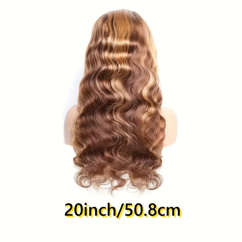 250% Density Ultra-Lush Honey Blonde Body Wave Wig - 13x6x1 T-Part Remy Human Hair with Pre-Plucked Natural Hairline & Baby Hair - Image 18