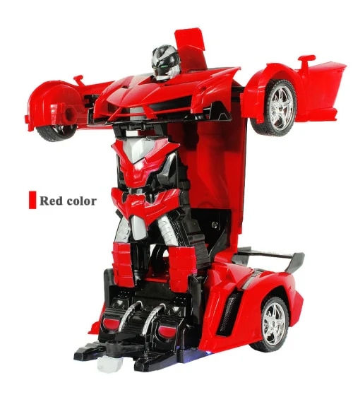 2In1 RC Car Sports Car Transformation Robots Models Remote Control Deformation Car RC fighting toy KidsChildren's Birthday GiFT - Image 3