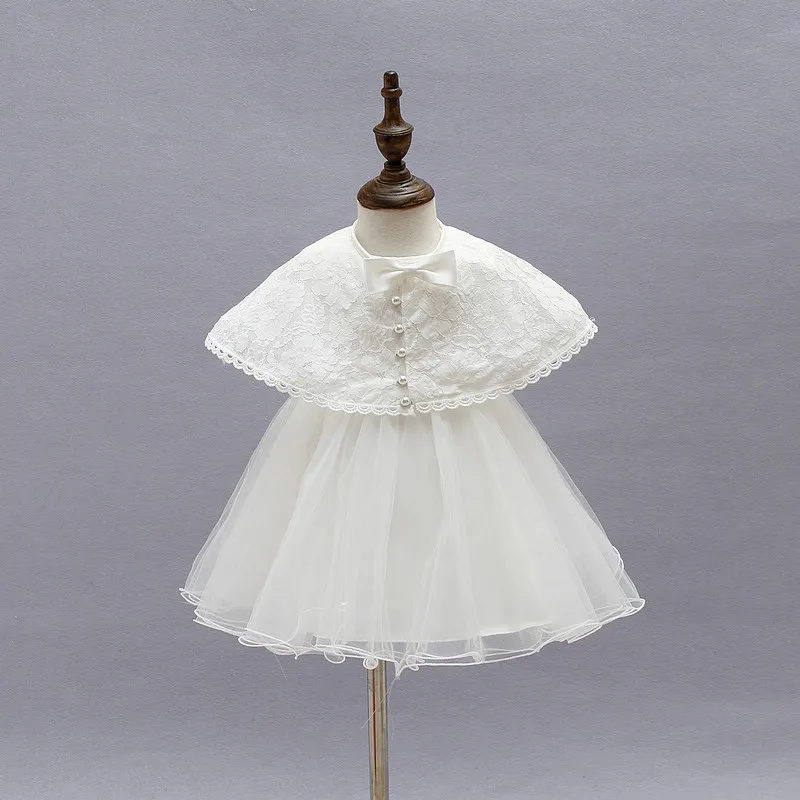 2pcs /Set Baby Girl Dress 3-24 Months Infant Formal Dresses For Birthday&Wedding Occasion Christening Gowns Baptism Clothes TS46 - Image 10