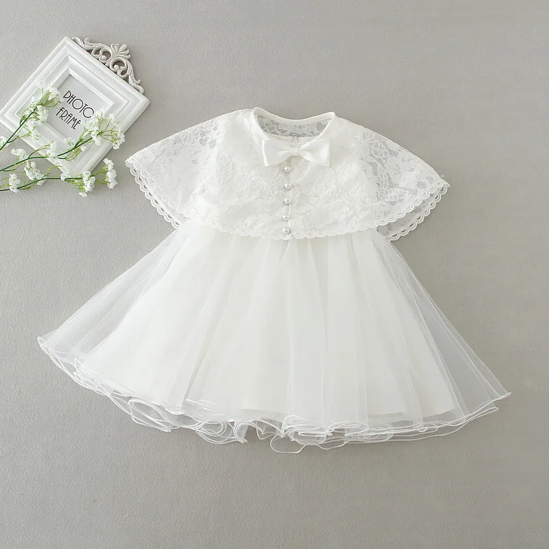 2pcs /Set Baby Girl Dress 3-24 Months Infant Formal Dresses For Birthday&Wedding Occasion Christening Gowns Baptism Clothes TS46 - Image 9