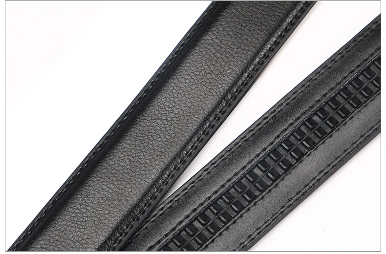 3.5cm Men Belt Fashion Pu Alloy Automatic Buckle Belt Business Affairs Casual Decoration Men's Belts Mens Belts Luxury - Image 2