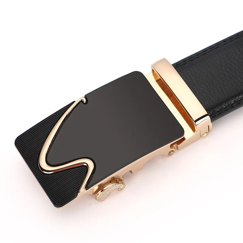 3.5cm Men Belt Fashion Pu Alloy Automatic Buckle Belt Business Affairs Casual Decoration Men's Belts Mens Belts Luxury - Image 4