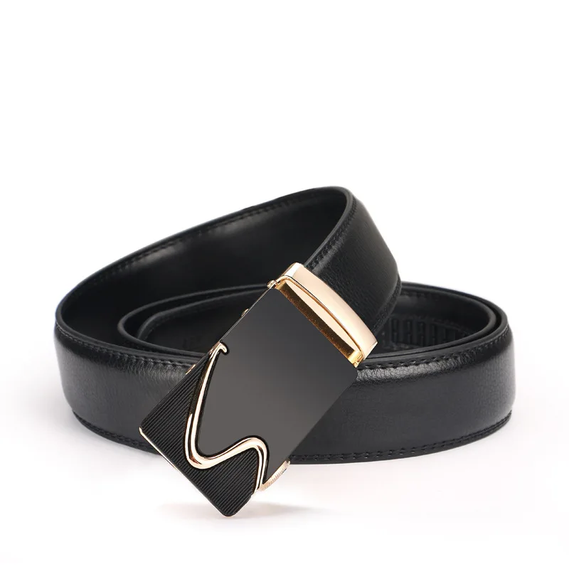 3.5cm Men Belt Fashion Pu Alloy Automatic Buckle Belt Business Affairs Casual Decoration Men's Belts Mens Belts Luxury - Image 5