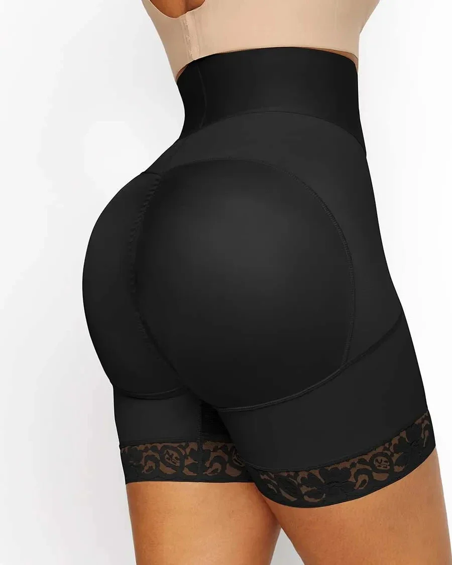 3 Boned Sculpt High Waist Booty Shorts High Waist Shaping Shorts for Women, Tummy Control Underwear for a Flawless Silhouette - Image 4