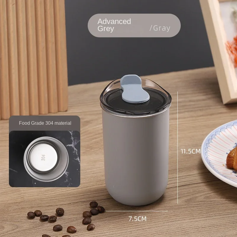 300ml outer plastic inner steel milk cup double-layer heat-insulating coffee cup insulated water cup stainless steel - Image 6