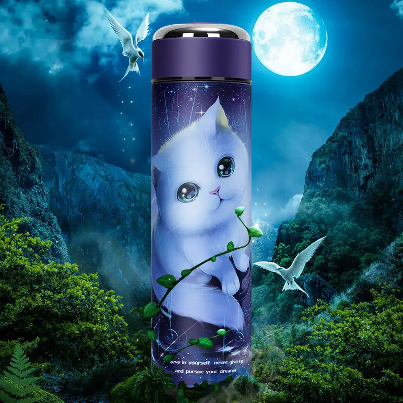 304 stainless steel insulated and cold insulated vacuum insulated cup for male and female students, tea water cup, creative cup - Image 4