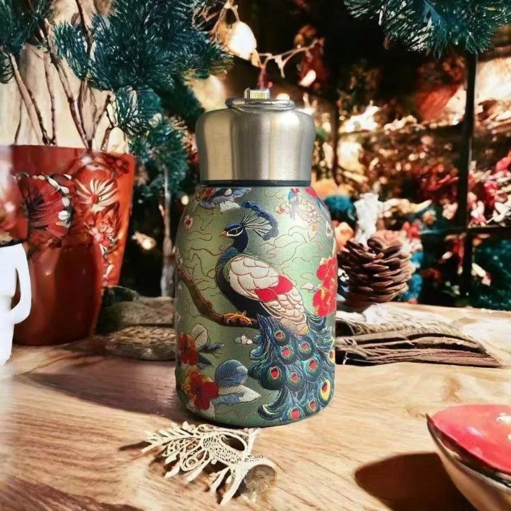 304 Stainless Steel Insulated Cup 300ml Coffee Mug Double Wall Leak-Proof Pocket Cup Travel Office Vacuum Flasks & Thermoses - Image 7