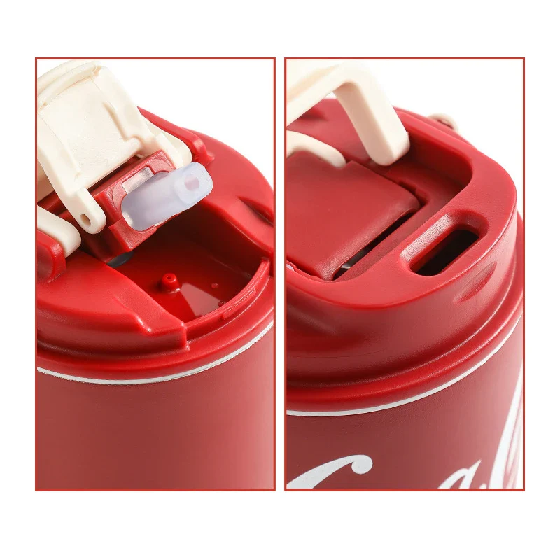 304 Stainless Steel Insulated Cup Women Men Water Bottles Coffee Cup Gift Portable Dual Drink Office Cup Coca-cola fashion 2024 - Image 2
