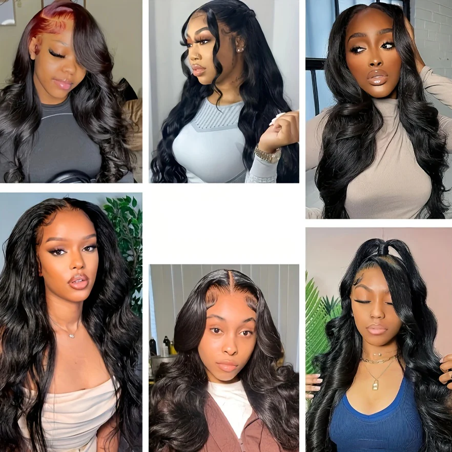 360 Lace Front Wigs Pre Plucked 150% Density Human Hair 360 HD Lace Frontal Wigs Body Wave Wig For Women With Baby Hair Natural Color (16-34 Inch, Natural Color) - Image 9