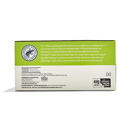 365 by Whole Foods Market, Tea Green Organic, 70 Count - Image 2