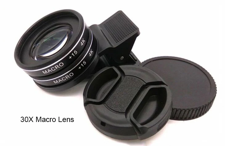 37MM 15X Macro Lens 4K HD Professional Photography Phone Camera Lens for Eyelashes Diamond Jewelry 30X Macro Lens for Smartphone - Image 3