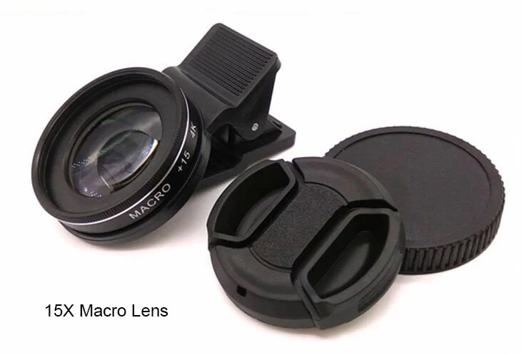 37MM 15X Macro Lens 4K HD Professional Photography Phone Camera Lens for Eyelashes Diamond Jewelry 30X Macro Lens for Smartphone - Image 5