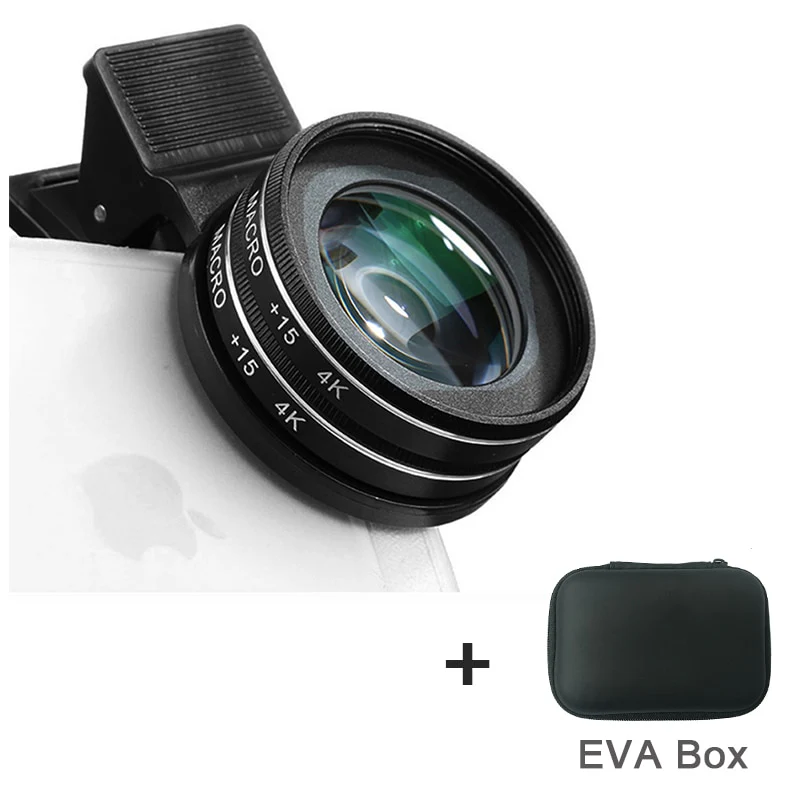 37MM 15X Macro Lens 4K HD Professional Photography Phone Camera Lens for Eyelashes Diamond Jewelry 30X Macro Lens for Smartphone - Image 7