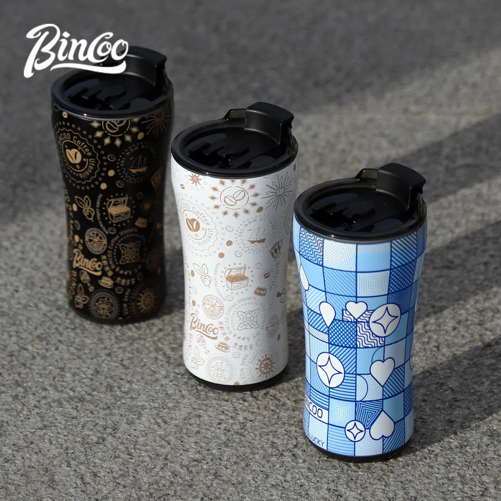 380ml Insulated Coffee Mug Stainless Steel Tumbler Water Thermos Vacuum Flask Mini Water Bottle Portable Travel Mug Thermal Cup - Image 4