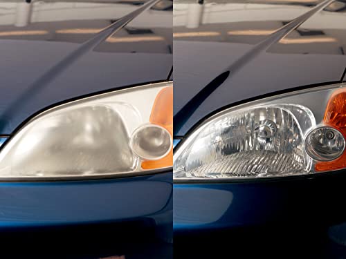 3M Ultra Headlight Restoration Kit, Easy Heavy-Duty Restoration, 39195, 1 Kit, Drill Required, Gray - Image 5