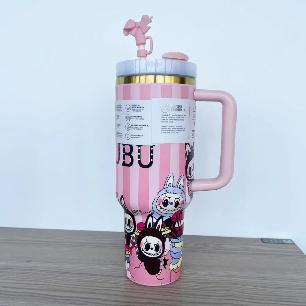 40OZ stainless steel insulated cup, stainless steel insulated vacuum insulated car cup sports outdoor travel 304 - Image 6