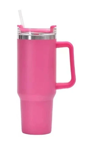 40oz Stainless Steel Insulated Water Bottle With Handle Drinking Cups Keeps Cold Tumbler With Lid Straw Mug for Summer Outdoor - Image 7