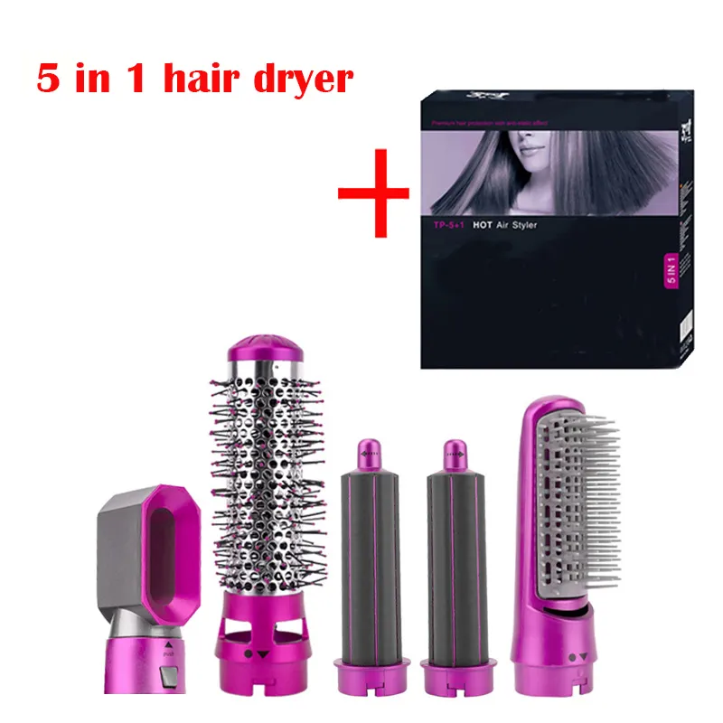 5 in 1 Hair Dryer Hot Comb air Professional Curling Iron Hair Straightener Styling Tool wrap For Dyson Airwrap Hair Dryer Househ - Image 15