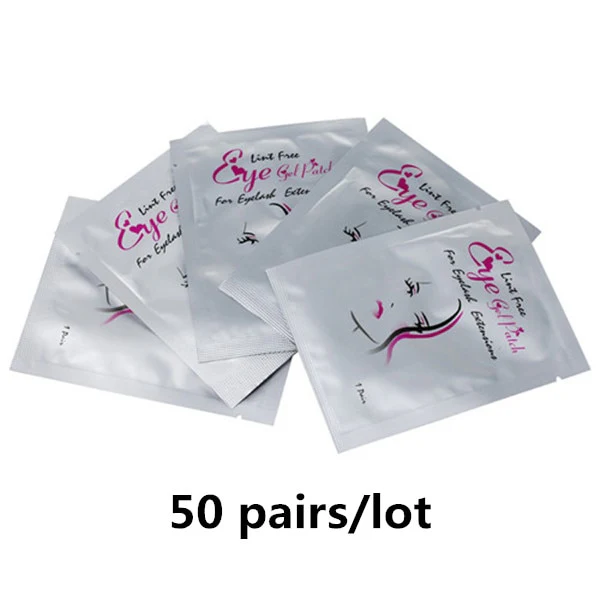 50/100 Pairs Eyepatch for Eyelash Extension Individual Pads Silk Eye Patches Under Eye Pads Lash Eyelash Extension Patches - Image 12