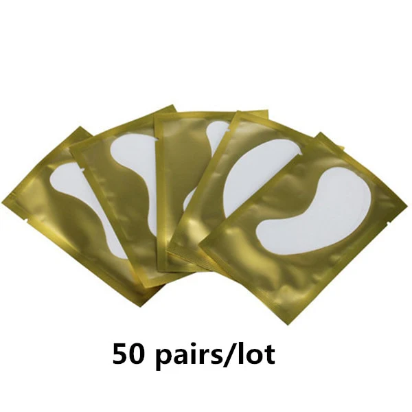 50/100 Pairs Eyepatch for Eyelash Extension Individual Pads Silk Eye Patches Under Eye Pads Lash Eyelash Extension Patches - Image 18