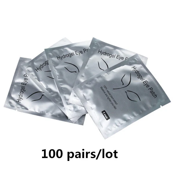50/100 Pairs Eyepatch for Eyelash Extension Individual Pads Silk Eye Patches Under Eye Pads Lash Eyelash Extension Patches - Image 3