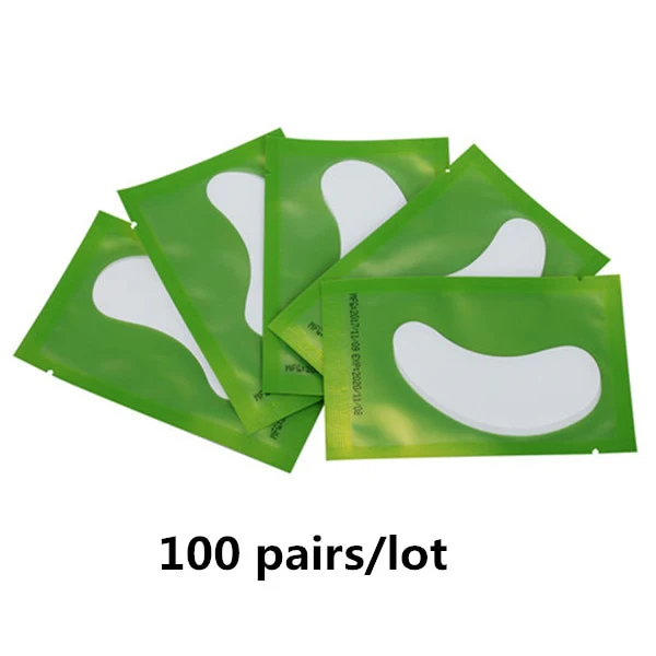 50/100 Pairs Eyepatch for Eyelash Extension Individual Pads Silk Eye Patches Under Eye Pads Lash Eyelash Extension Patches - Image 5