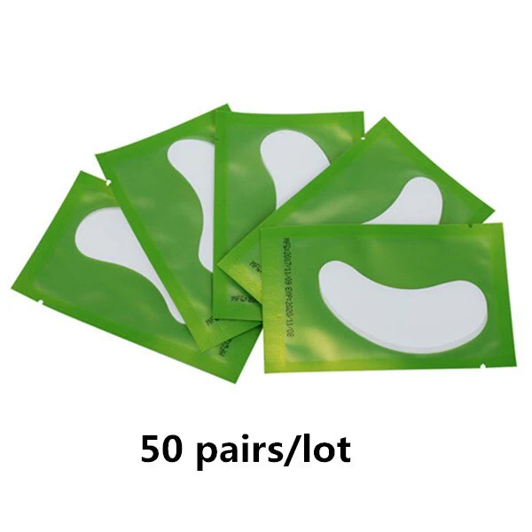 50/100 Pairs Eyepatch for Eyelash Extension Individual Pads Silk Eye Patches Under Eye Pads Lash Eyelash Extension Patches - Image 7