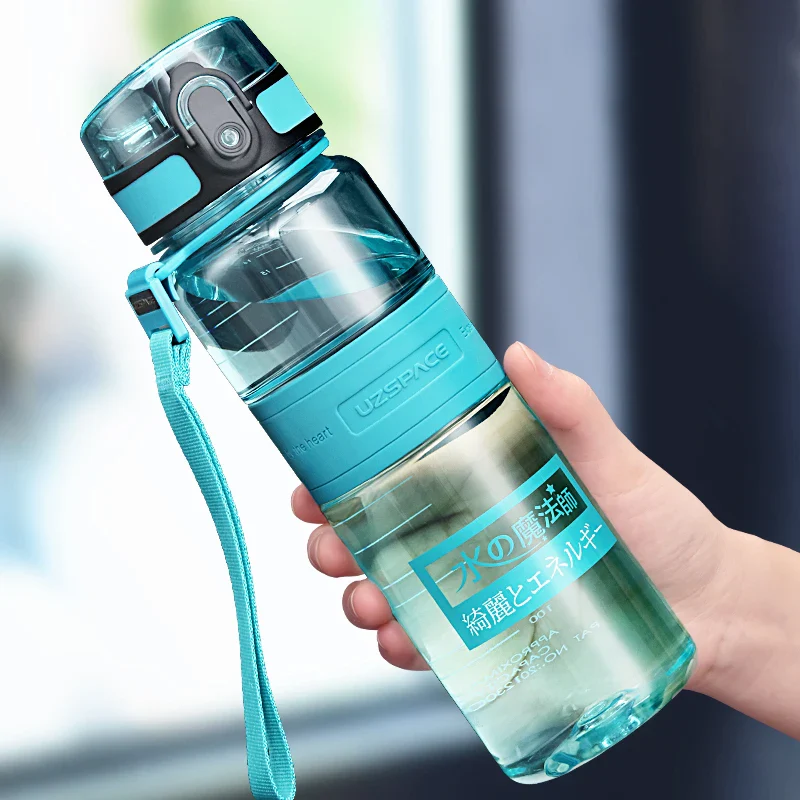 500/1000ml Sports Water Bottles BPA Free Portable Leakproof Shaker Outdoor Tour Gym Drink Bottle Eco-friendly Plastic Coffee Cup - Image 41