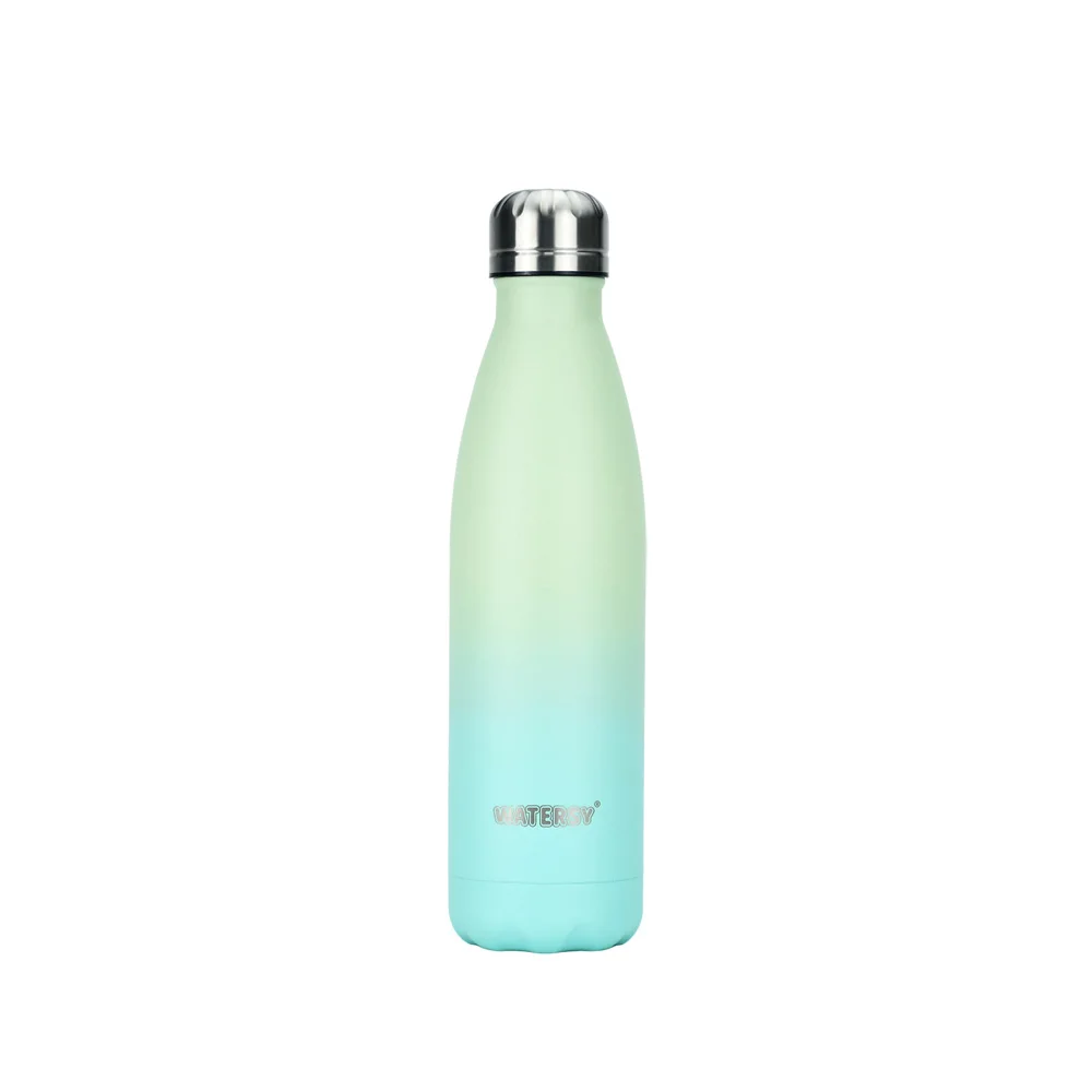 500ML Stainless Steel Thermos Mug Sports Water Bottle Cold and Hot Thermal Cups Vacuum Travel Tumbler Mug Thermal Bike Bottle - Image 9