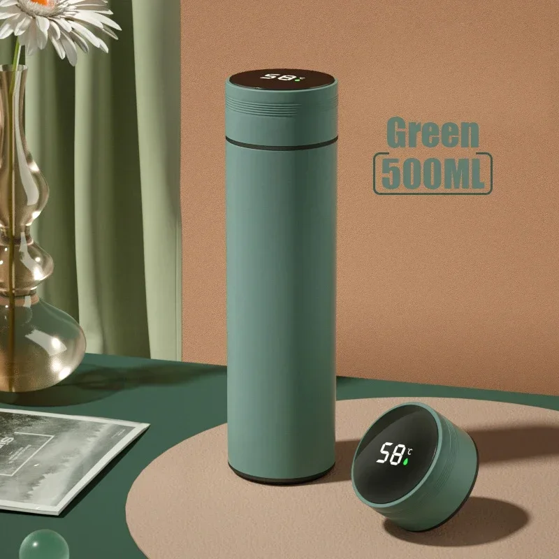 500ML Temperature Display Thermos Cup Stainless Steel Divided Thermos Bottle Outdoor Vacuum Insulated Cup Father's Day Gift - Image 10