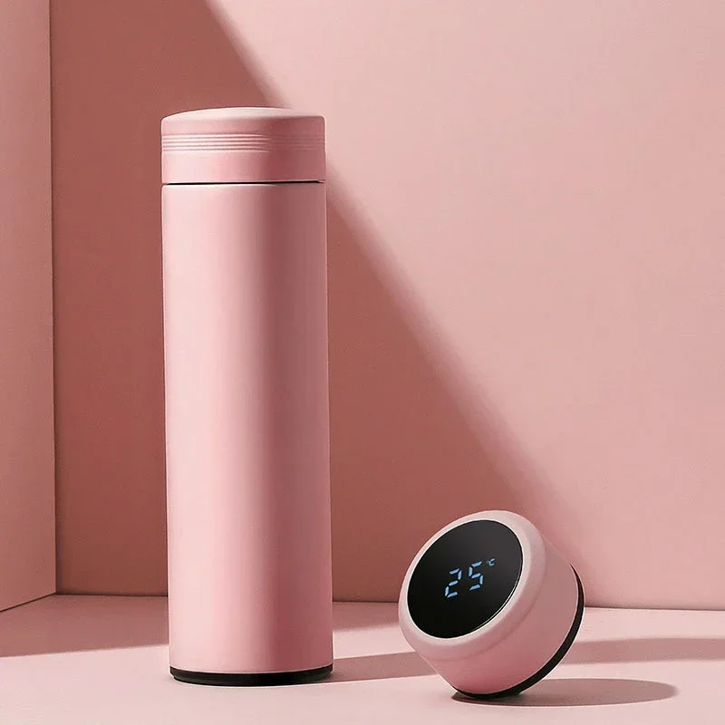 500ML Temperature Display Thermos Cup Stainless Steel Divided Thermos Bottle Outdoor Vacuum Insulated Cup Father's Day Gift - Image 5