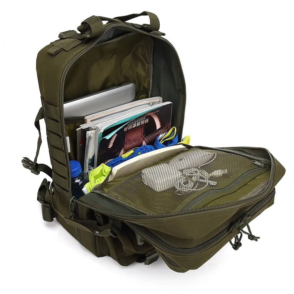 50L Large Capacity Man Army Tactical Backpacks Military Assault Bags Outdoor 3P EDC Molle Pack For Trekking Camping Hunting Bag - Image 4