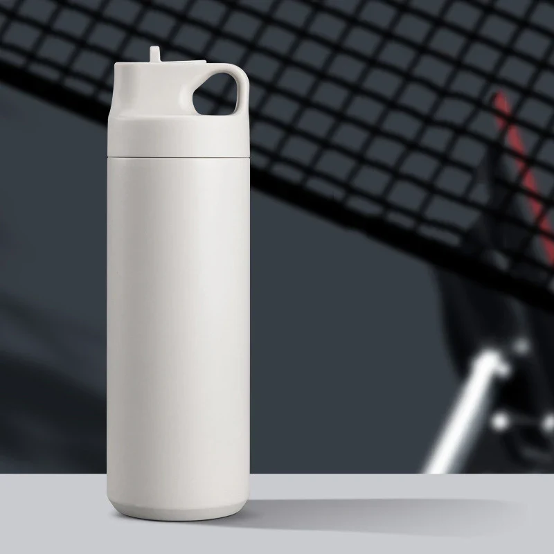550ML Stainless Steel Insulated Cup Portable Thermos Cup Anti-drop Straw Water Bottle Outdoor Sport Insulated Water Bottle - Image 8