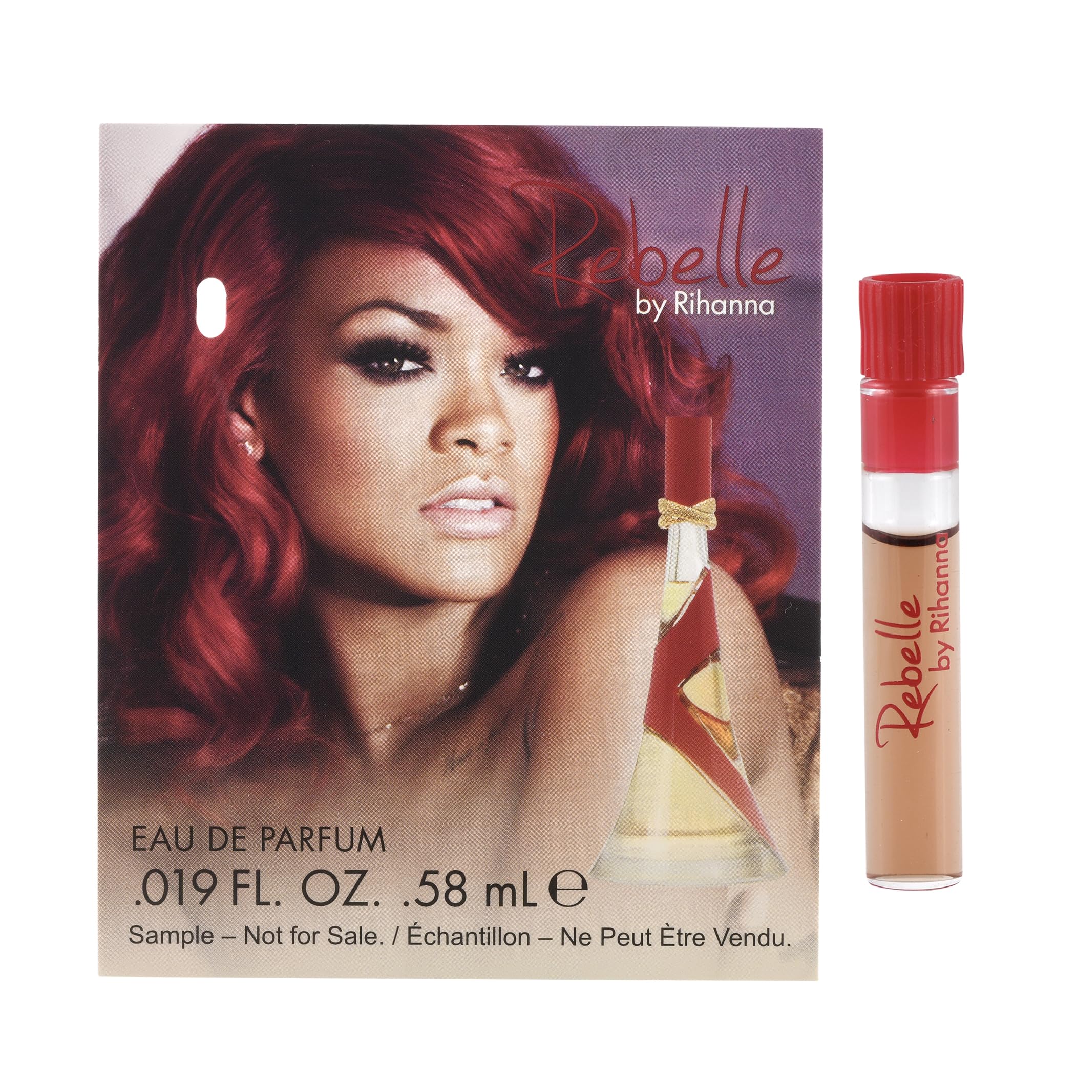 6 Rihana perfume samples for women: Crush, Reb'l Fleur, Kiss, Rogue, Rebelle, and Nude. Fragrance sample vial bottles perfume Set. Great for small gift or to try before purchasing bigger bottles. - Image 4