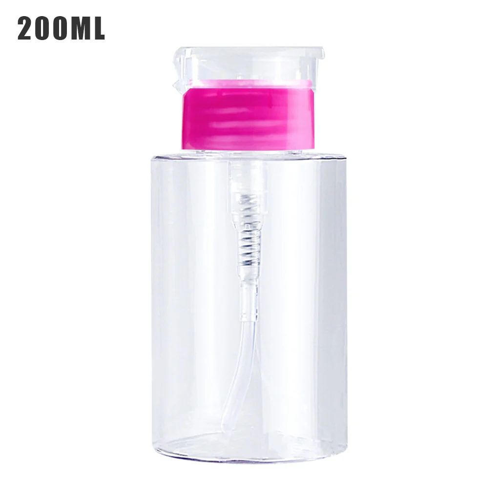 60/120/150/200ml Empty Pump Dispenser Liquid UV Gel Polish Nail Art Polish Clean Bottle Polish Cleanser Remover Bottle - Image 3