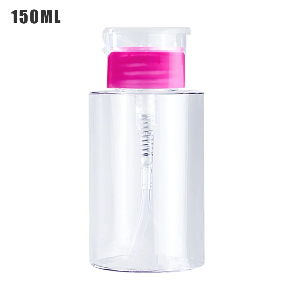 60/120/150/200ml Empty Pump Dispenser Liquid UV Gel Polish Nail Art Polish Clean Bottle Polish Cleanser Remover Bottle - Image 4
