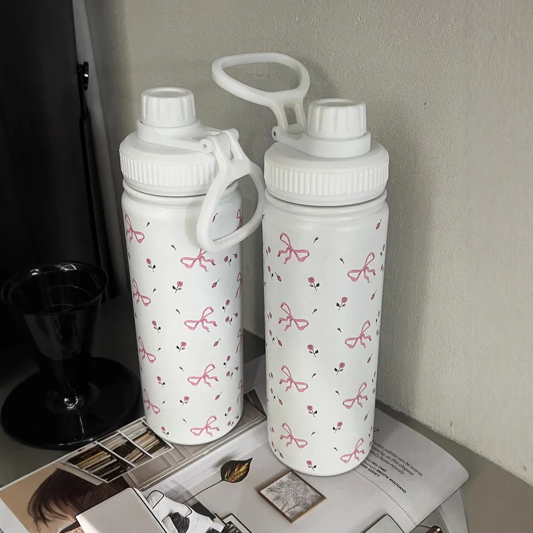 600ml Stainless Steel Insulated Cup, Heat Resistant Drop Proof Design, Perfect Gift for Valentine's Day Christmas Birthday - Image 3