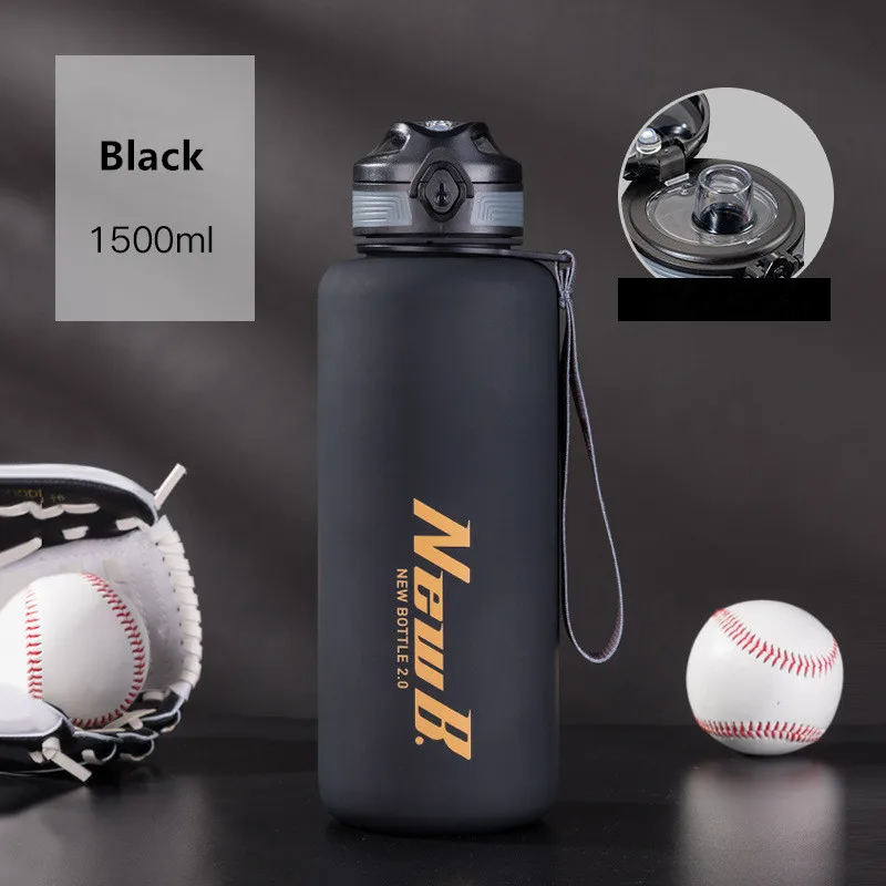 650ml/1000ml/1500ml High Quality Tritan Material Sport Water Bottle Cycling Climbing Gym Fitness Drinking Bottles Eco-Friendly - Image 12