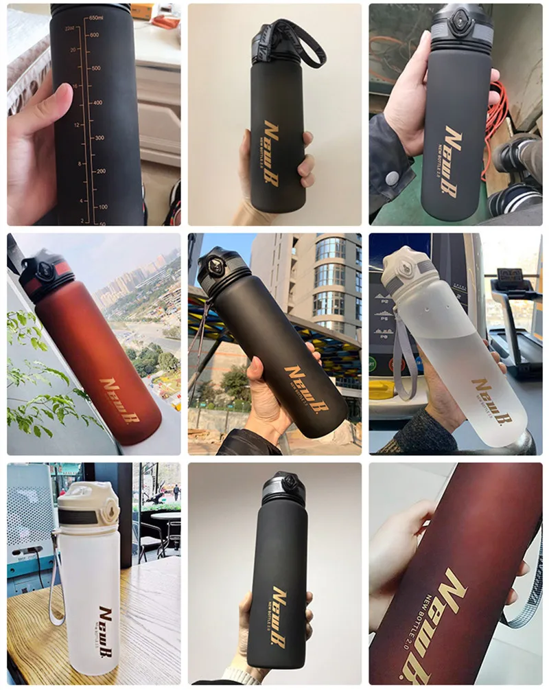 650ml/1000ml/1500ml High Quality Tritan Material Sport Water Bottle Cycling Climbing Gym Fitness Drinking Bottles Eco-Friendly - Image 21