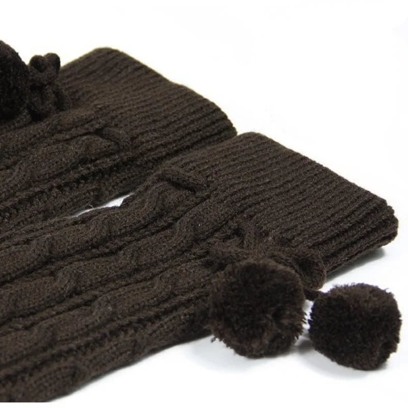 65cm Women's Long Leg Warmers Thickened Over Knee Warm Boot Cover Lolita Knitted Crochet Socks Boot Cuffs Pile Socks Party Dance - Image 5