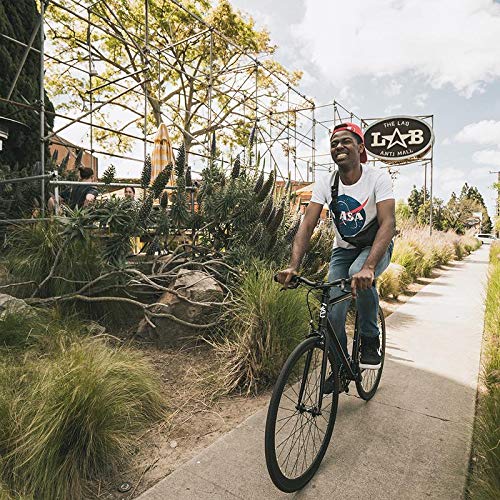 6KU Fixed Gear Single Speed Urban Fixie Road Bike, Slate L/55cm - Image 3